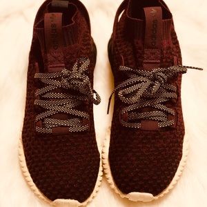 Adidas Tubular Doom Sock Black/Burgundy Shoes